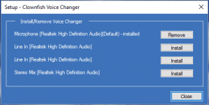 clownfish voice changer